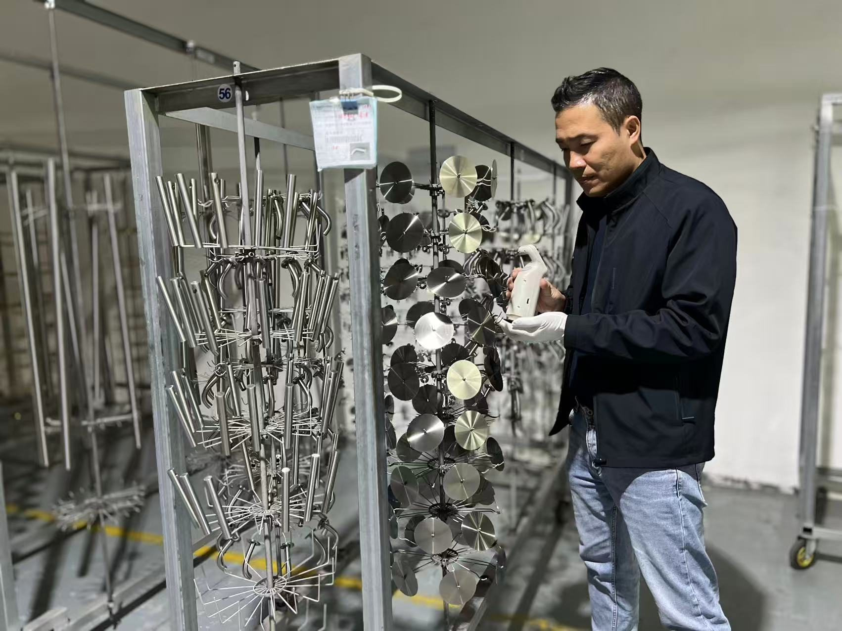 Artificial Intelligence heated towel racks